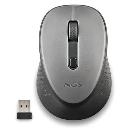 NGS Ratón Inalámbrico 800/1600 DPI Color Gris NGS Ratón Inalámbrico 800/1600 DPI Color Gris